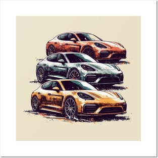 Porsche Panamera Posters and Art